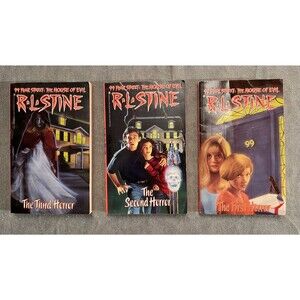 99 Fear Street 1-3 R.L. Stine Vintage 90s Young Adult Horror PB 1990s
